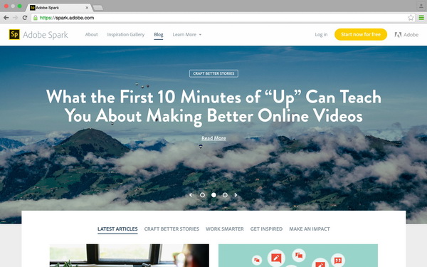 spark web blog