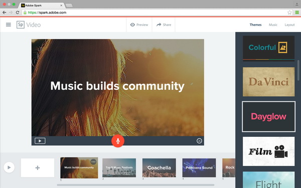 spark web video editor
