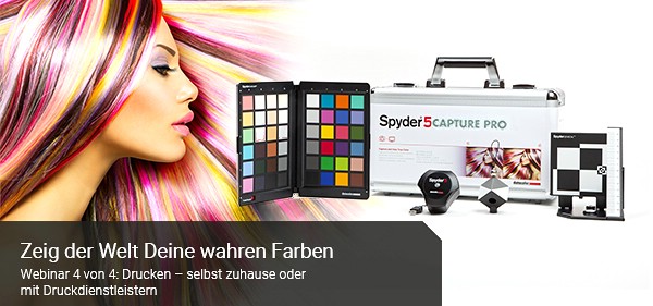 Nicht vergessen: Webinar mit Datacolor und große Umfrage