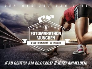 Fotomarathon München 2017: Anmeldung eröffnet