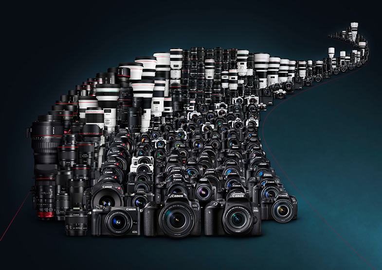 Canon feiert 30-jähriges Jubiläum des EOS Systems