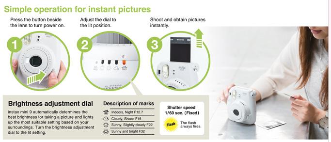 FUJIFILM introduces the instax mini 9, the new iconic instant camera