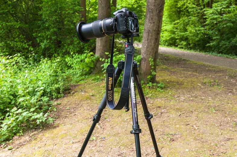 k_11 Stativ mit Tele Pol Filter Produkttest: Befree Aluminium Reisestativ von Manfrotto