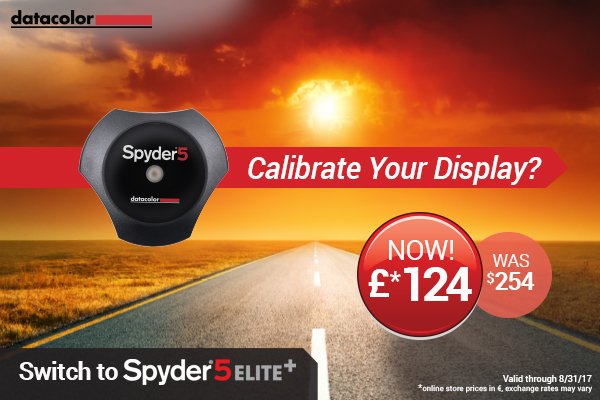 600x400 UK Upgrade to Spyder5ELITE+ This Summer