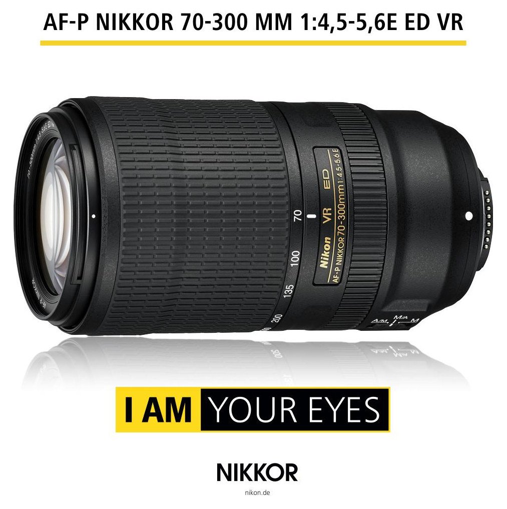 Nikon NIKKOR "AF-P 70-300 mm 1:4,5-5,6E ED VR
