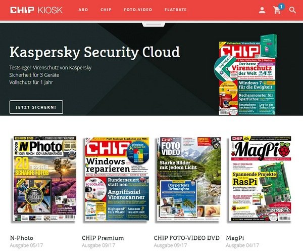 k_CHIP Kiosk 20 % Rabatt auf alle Downloads im CHIP Kiosk