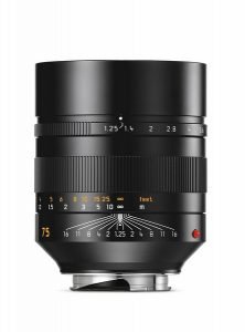 Neu: Leica Noctilux-M 1:1,25/75 ASPH.