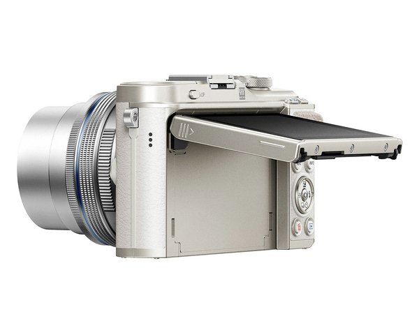 k_4_EPL9_WHT_Back-side_1442EZ_SLV_Tilt(Low) Olympus stellt die neue Kamera PEN E-PL9 vor