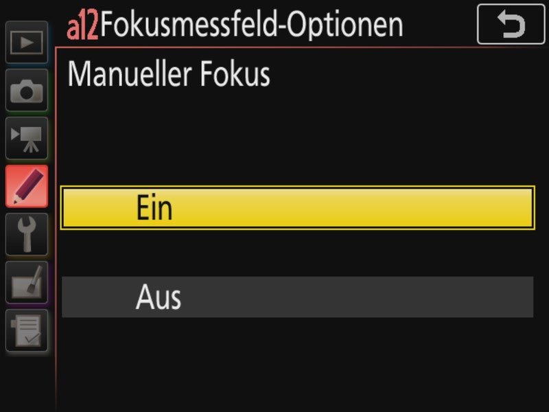 Nikon D850: Autofokusmessfelder und Messfeldsteuerungen