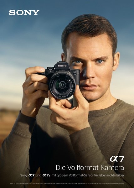 Manuel Neuer wirbt weiter für Sony
