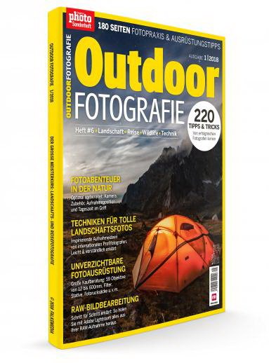 Jetzt erhältlich: Outdoor-Fotografie 01/2018