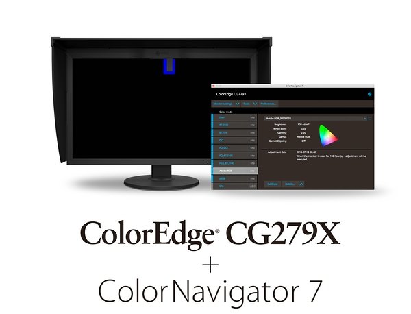 EIZO präsentiert den 27” High-End-Monitor ColorEdge CG279X
