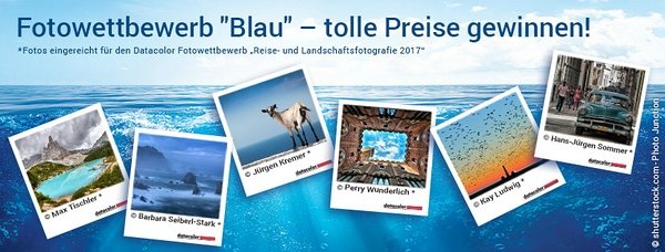 Datacolor startet Fotowettbewerb zum Thema Blau