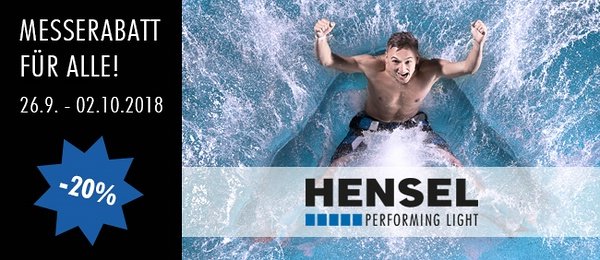 Hensel: 20% Sonderkondition für alle
