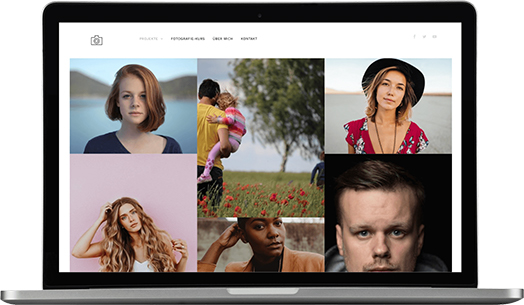 So erstellen Sie eine Fotografen-Homepage