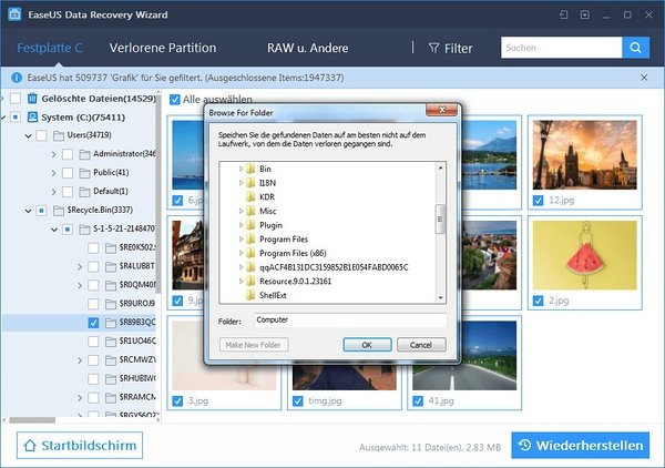 Datenrettungslösungen von EaseUS im Überblick