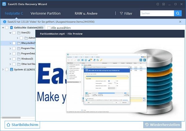 Datenrettungslösungen von EaseUS im Überblick