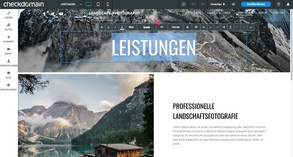 Suchmaschinen-Optimierung für Fotografen-Websites