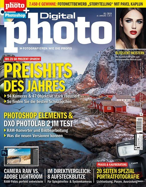 Jetzt bei uns im Shop: DigitalPHOTO 01/2019