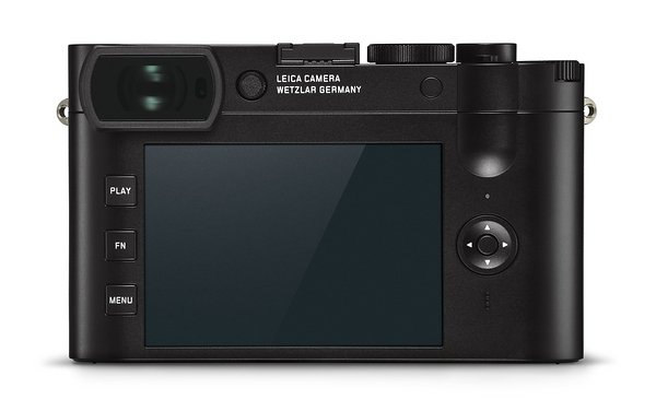 Leica Q2: Kompaktkamera mit Vollformat. Rückseite