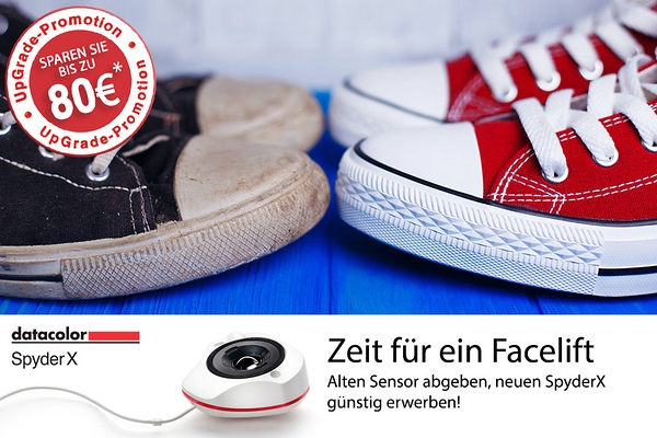Datacolor SpyderX Upgrade-Angebote