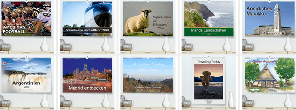 CALVENDO startet Kalender-Premium-Edition