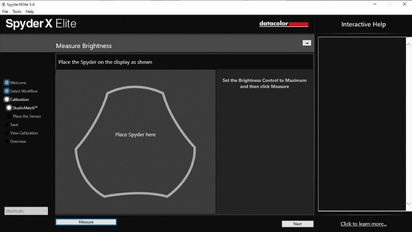 Datacolor erklärt: SpyderX StudioMatch zum Abgleich mehrerer Monitore. Screenshot