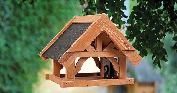 Vogel-Futterstation mit Kamera von Maginon