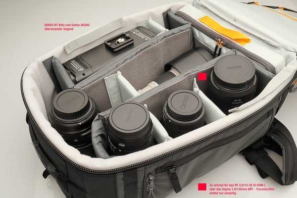 Testbericht Lowepro PRO TREKKER BP 350 AW II