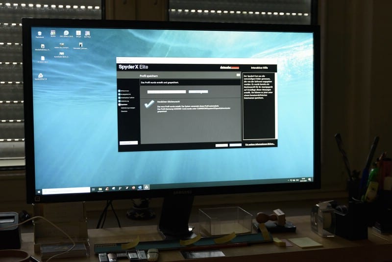 Testbericht Datacolor SpyderX Elite. Testbild