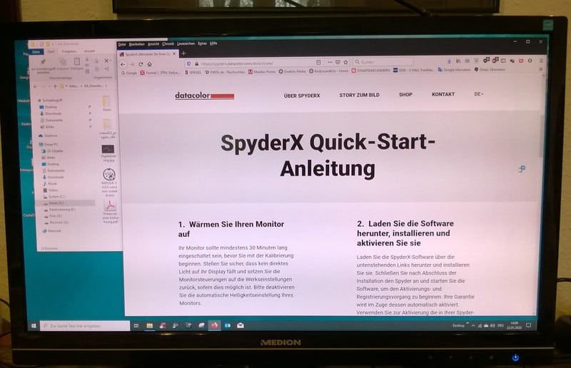 Testbericht Datacolor SpyderX Elite. Online-Anleitung