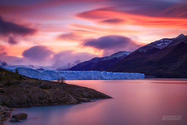 Im Interview: Kalenderautor Gerhard Aust. Landschaftsaufnahme Patagonien