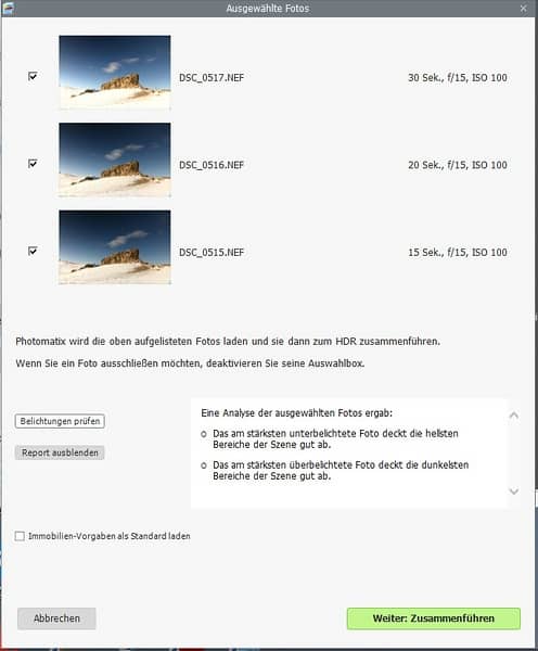 Produkttest: HDRsoft Photomatix Pro
