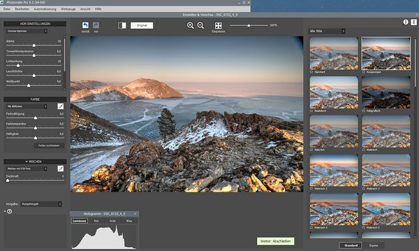 Produkttest: HDRsoft Photomatix Pro Screenshot