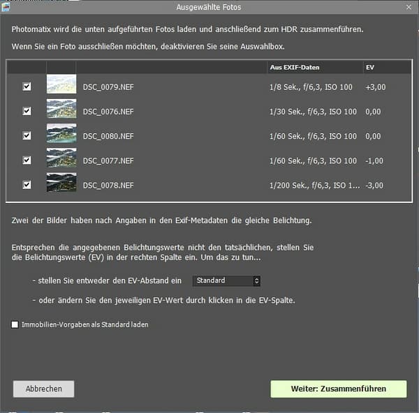Produkttest: HDRsoft Photomatix Pro Screenshot