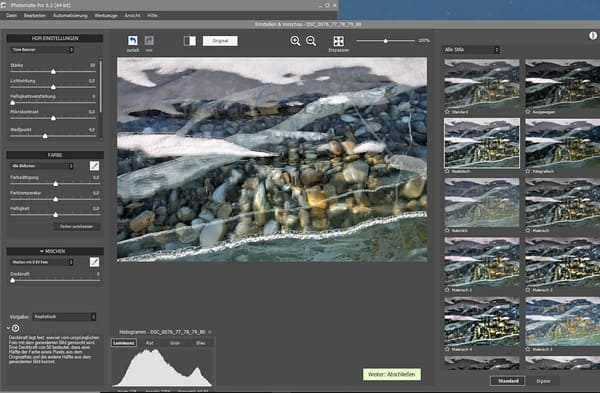 Produkttest: HDRsoft Photomatix Pro Screenshot