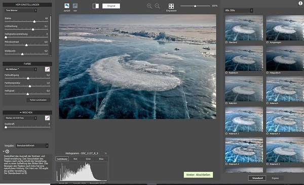 Produkttest: HDRsoft Photomatix Pro Screenshot
