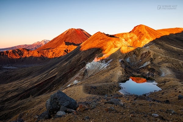 Im Interview: Kalenderautor Gerhard Aust Landschaftsaufnahme Tongariro