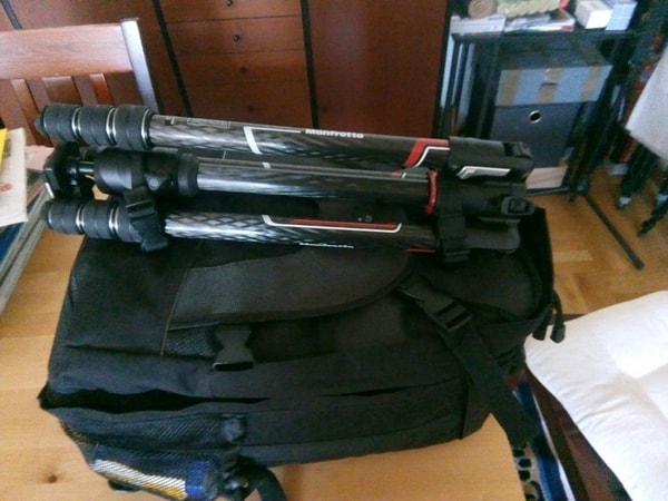 In der Praxis: Packmass Manfrotto Befree GT XPRO Kit Carbon