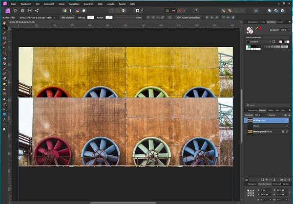 Screenshot Anwendung Color Efex der Nik Collection 3 by DxO
