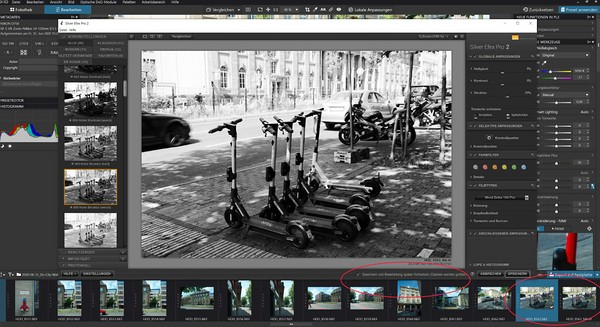 Screenshot zu: Speichermethoden mit der Nik Collection 3 by DxO
