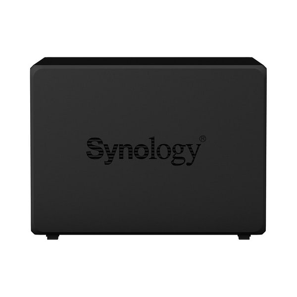 Synology DS420+ Seitenansicht mit Logo