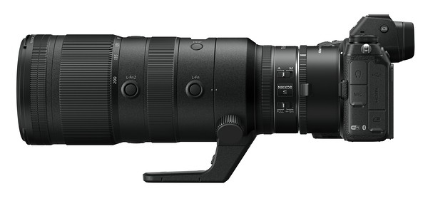 Nikon Z 7 mit Z-TELEKONVERTER TC-2,0x und NIKKOR Z 70–200 mm 1:2,8 VR S