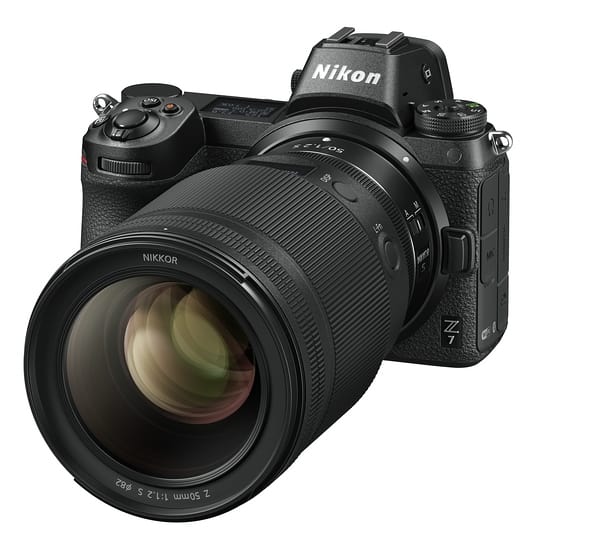 Nikon Z7 mit Nikkor-Z 50 mm 1:1,2 S