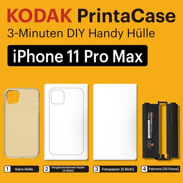 Kodak PrintaCase für iPhone 11 Pro Max. KODAK Sofortbildkameras und Fotodrucker jetzt bei CULLMANN
