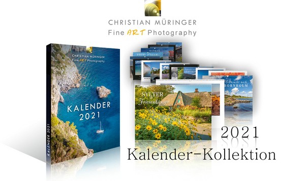 Kalender-Übersicht der Kollektion 2021 von Christian Müringer