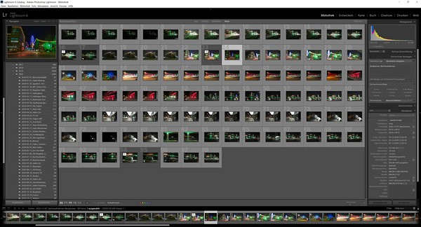 Screenshot Adobe Lightroom