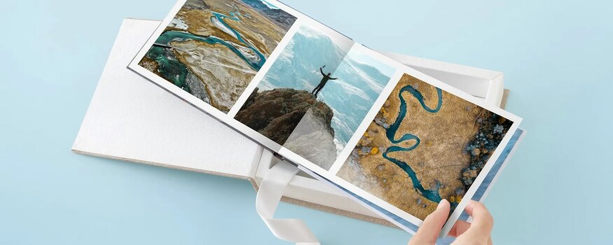 Layout/Bildauswahl: Fotobuch-Layout mit mehreren unterschiedlich großen Reisefotos Layout/Bildauswahl: Fotobuch-Layout mit mehreren unterschiedlich großen Reisefotos