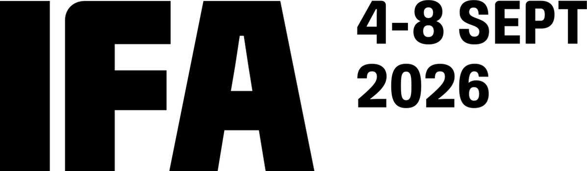 IFA-Logo mit dem Schriftzug 4–8 Sept 2026