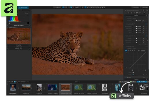 Direkte Übergabe von DxO PhotoLab 10 an Affinity zur Pixelbearbeitung Direkte Übergabe von DxO PhotoLab 10 an Affinity zur Pixelbearbeitung
